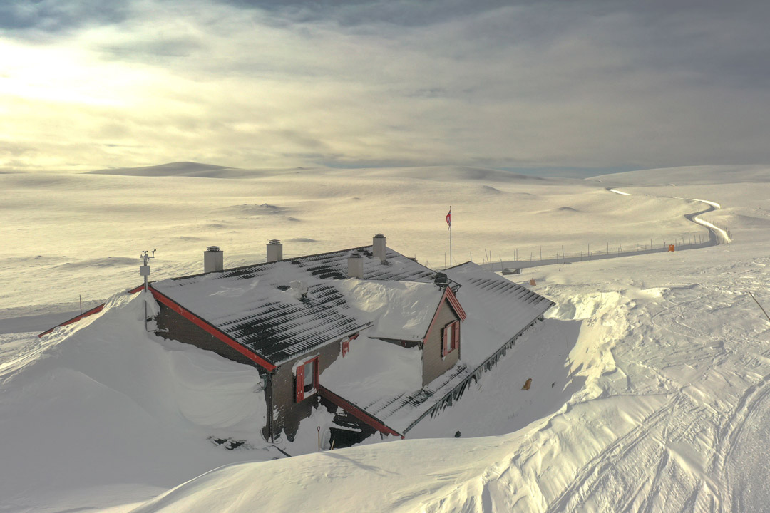 Halne Hardangervidda Snowkite